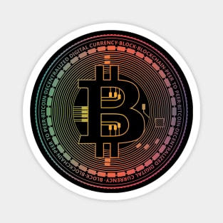 Crypto Currency Bitcoin Magnet